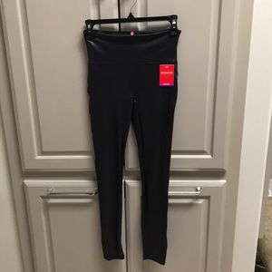 Spanx Faux Leather Leggings size Small - New